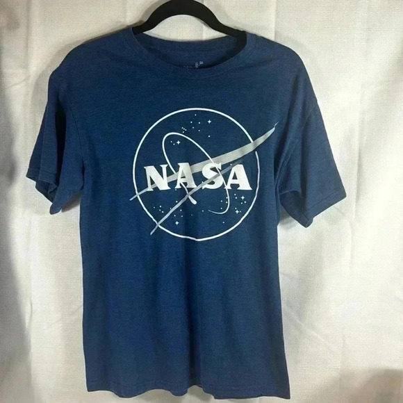NASA size‎ Small Mens blue t-shirt NWOT - Picture 1 of 6